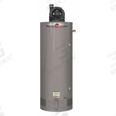 RHEEM Residential Gas Water Heater: Natural Gas, Low NOx, 75 gal, 75,100 BTU - Powered-Vent Commercial Gas Water Heaters