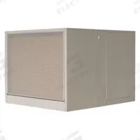 MASTERCOOL Ducted Evaporative Cooler: 1,700 sq ft – 2,300 sq ft, 34 5/8 in x 42 in x 52 in (MPN ADA7112). Key specifications — Brand: MASTERCOOL; Evaporative Cooler Voltage: 115V AC; Includes Drive Package: Drive Package Not Included.