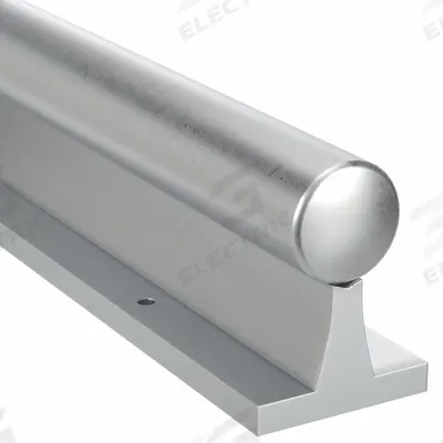 PBC LINEAR Pre-Drilled Linear Shaft Assembly: 3/4 in Shaft Dia, 42 in Lg, Ceramic Coated - Linear Support Rail & Shaft Assemblies