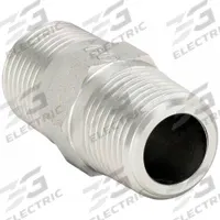 PARKER Metal Pipe Straight: Straight, Steel, 1/8 in x 1/8 in, 6,000 psi (MPN 1/8FF33MS). Key specifications — Brand: PARKER; Maximum Operating Pressure: 6,000 psi; (DO NOT SEND) Manufacturer Location: Made in USA; Fitting Pipe Size: 1/8 in x 1/8 in.