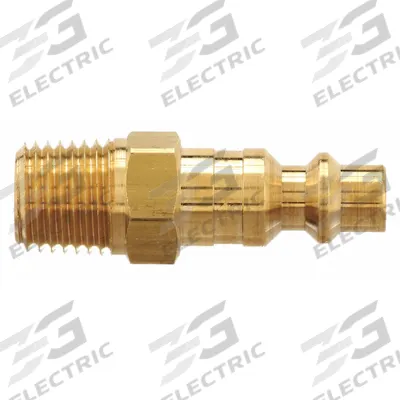 DIXON VALVE & COUPLING Quick Connect Hose Coupling: 1/4 in Body Size - Industrial Interchange Brass Quick-Connect Air Coupling Plugs
