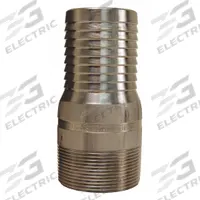 DIXON VALVE & COUPLING Barbed Hose Fitting: For 1 1/2 in Hose I.D., Hose Barb x NPT, Male x Male (MPN RST20). Key specifications — Fitting Connection Type: Hose Barb x NPT; Fitting Gender: Male x Male; Nipple Grip Type: No Knurl; Brand: DIXON VALVE & COUPLING.