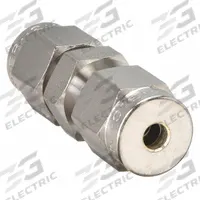 PARKER Compression Fitting Union: 1/8 in OD x 1/8 in OD Fitting Size, Compression x Compression (MPN 2SC2-316). Key specifications — Compatible Fitting Brands: Parker A-LOK; Brand: PARKER.