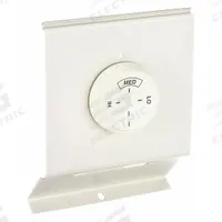 QMARK Electric Baseboard Heater Thermostat: White, 120/277V AC, 40° to 100°F, 1 Poles, Unit Mount (MPN TA1AW). Key specifications — Housing Color: White; Voltage: 120/277V AC; Thermostat Control Range: 40° to 100°F; Thermostat Control Type: Mechanical Selector Dial; Mounting Type: Unit Mount; Brand: QMARK.