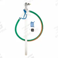 FINISH THOMPSON Air Drum Pump Kit: 22 gpm Max. Flow Rate, 330 cps Max. Viscosity, PVDF (MPN PFV-48 & M6 Kit). Key specifications — Brand: FINISH THOMPSON; Suction Tube Material: PVDF.