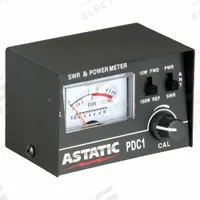 ASTATIC SWR/RF Test Meter: 4-Pin, 26 MHz Min Freq, 30 MHz Max Freq, 100 W Continuous Input Power (MPN 302-01637). Key specifications — Antenna Connector: 4-Pin; Product Type: SWR/RF Test Meter; Manufacturer Part Number: 302-01637; Brand: ASTATIC.