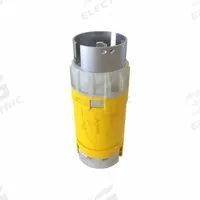 LEGRAND Locking Plug: Non-NEMA, Yellow, 125V AC, 50 A, 2 Pole, 3 Blade (MPN CR6361C). Key specifications — Brand: LEGRAND.