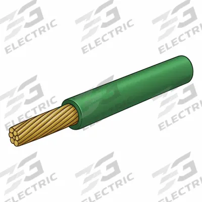 APPROVED VENDOR Automotive Wire: GXL, 100 ft, 1 Conductor, 12 AWG, Light Green - XLPE-Insulated General Purpose Primary Wires