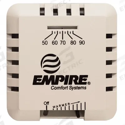 EMPIRE Gas Wall and Ceiling Heater Thermostat (MPN TMV) - Thermostats for Gas Wall & Ceiling Heaters