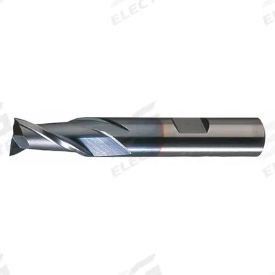 CLEVELAND Square End Mill: High Speed Steel, TiCN Coated, 2 Flute, 1-1/2" Mill Dia - General Purpose High-Speed Steel Square End Mills