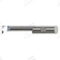 MICRO 100 Boring Bar: Radial Profiling, 3/8 in Shank Dia., Bright (Uncoated), Right Hand (MPN QPR-3601000)