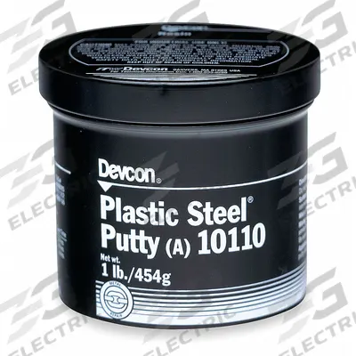 DEVCON Putty: Plastic Steel, Multipurpose Repair, 16 oz Container Size, Can, Gray - General Purpose Repair Putties