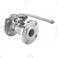 KECKLEY Manual Two-Way Ball Valve: 1 1/2 in, 316 Stainless Steel, Straight, Class 300 Flange (MPN BVF1RF4RSSRGSL-150). Key specifications — Brand: KECKLEY; Handle: Locking Lever.