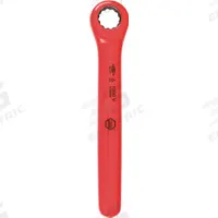 WIHA Box End Wrench: Alloy Steel, Chrome, 17 mm Head Size, 7 1/2 in Overall Lg, Std, Reversing (MPN 21217). Key specifications — attr309490: Chrome; attr309484: Yes; attr309492: Yes; attr309489: Alloy Steel; attr324928: WIHA.