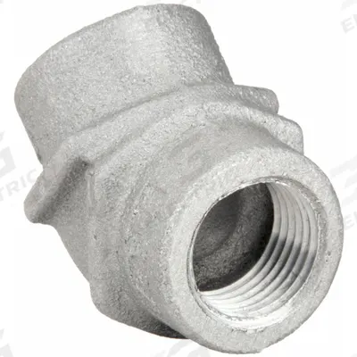 APPLETON ELECTRIC Elbow, 45 Degrees: Aluminum, Plain, 1/2 in Trade Size, Female to Female - 45° Elbows