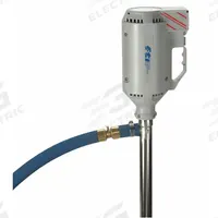 FINISH THOMPSON Electric Drum Pump: Pump with Hose, 1/3 hp HP, 115 V AC, 7 gpm, Stainless Steel (MPN DTTS010). Key specifications — Brand: FINISH THOMPSON; Suction Tube Material: 316 SS.