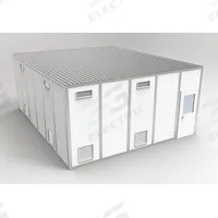 PORTA-FAB Modular Cleanroom: 24 ft x 20 ft x 10 ft, 480 sq ft Int Area, STC 31 (MPN 8CR2024). Key specifications — Brand: PORTA-FAB; Sound Transmission Coefficient: STC 31; Wall Material: Steel; Assembled: Unassembled.