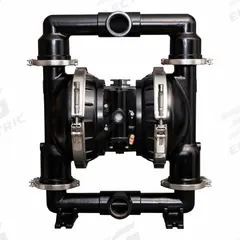 ARO Diaphragm Pump: Aluminum Body, 2 in, NPT Connection, 185 gpm, 31 ft Max. Head, PTFE Valve (MPN BD20A-AAS-FTT-A). Key specifications — Brand: ARO; Seat Material: Aluminum; Check Valve Material: PTFE; Diaphragm Material: PTFE w/ Santoprene Backing.