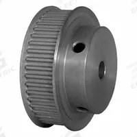 DAYTON Timing Pulley: Modified Curvilinear, Fixed, For GT Timing Belt Section, For 9 mm Belt Wd (MPN 45-3P09M6FA6). Key specifications — Brand: DAYTON; Finish: Clear Anodized; For Belt Series: Powerhouse®.