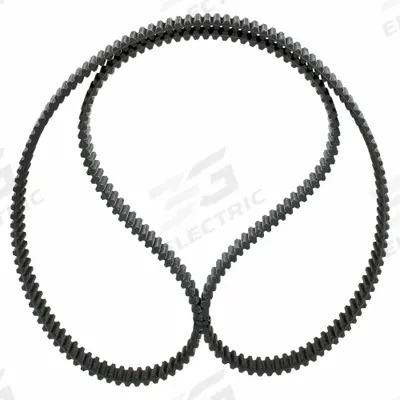 CONTINENTAL Timing Belt: Two Sides, Curvilinear, Conti Dual Hi-Performance PD, 8 mm Pitch - Dual-Sided HTD Section Timing Belts