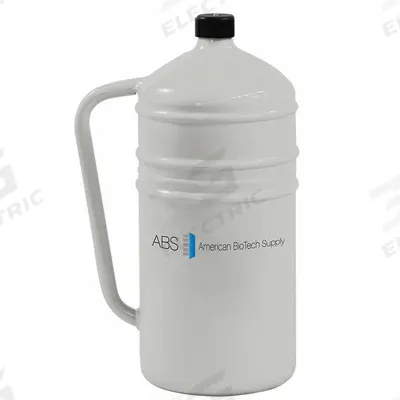 AMERICAN BIOTECH SUPPLY Liquid Dewar: 4 L Capacity, 7 1/4 in Overall Dia - Cryogenic Dewars