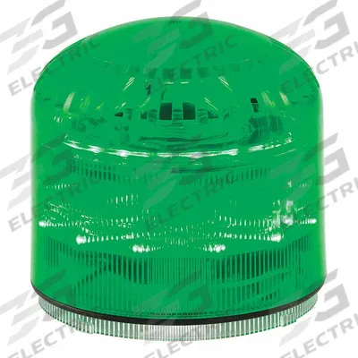 FEDERAL SIGNAL Beacon Warning Sounder Light: 120 to 240V AC/12 to 24V AC/DC - Tone Alarms with Multimode Light