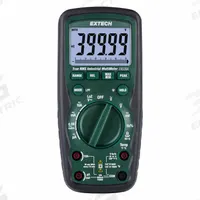 EXTECH Digital Multimeter: TRMS, CAT III 1000V/CAT IV 600V, 1,000 V Max AC Volt Measurement, IP67 (MPN EX530A-NIST). Key specifications — Instrument Counts: 40,000; Brand: EXTECH; Calibration Certificate Included: Included.