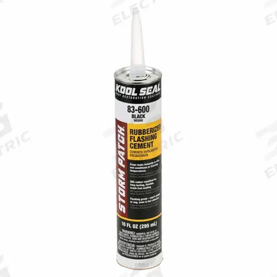 KOOL SEAL Roofing Sealant: Black, 10 fl oz - Roofing Sealers & Primers
