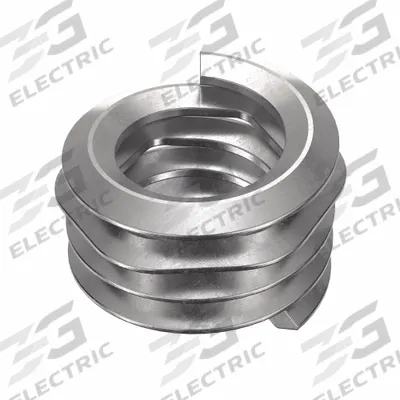 HELI-COIL Helical Insert: Tangless Tang Style, Free-Running, #8-32 Thread Size, Plain - Free-Running Tangless Helical Inserts