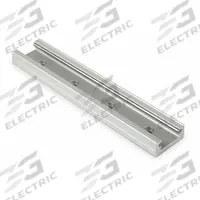 Linear Guide Rail: 45, 1,200 mm Overall Lg, 45 mm Overall Wd, 20.4 mm Overall Ht, Aluminum Alloy (MPN RR45-1200). Key specifications — Brand: PBC LINEAR; Size: 45; Nominal Rail Size: 45.