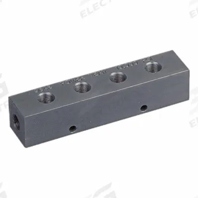 POWER TEAM Hydraulic Valve Manifolds & Subplates: 10,000 psi Max Pressure, Steel