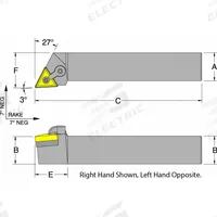 DORIAN Indexable Turning Toolholder: MTJNL082A (MPN 73310150883). Key specifications — attr257703: MTJNL082A; attr257714: MTJNL082A.
