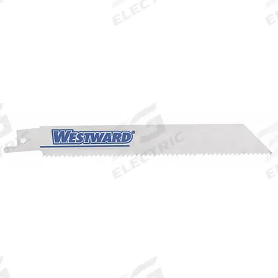 WESTWARD Reciprocating Saw Blade: 14 Teeth per Inch, 9 in Blade Lg, 1 mm Blade Thick - Thin-Metal-Cutting Blades