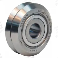 BISHOP-WISECARVER Yoke Roller: 1 51/64 in Roller Dia, V-Groove, Stainless Steel, -94°F to 230°F (MPN W3SS300). Key specifications — Brand: BISHOP-WISECARVER.