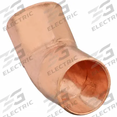 NIBCO Sweat Fitting Elbow: 1/4 in CTS x 1/4 in CTS, Cup x FTG, Wrot Copper (MPN U606-1/4) - Wrot Copper Tube Fittings