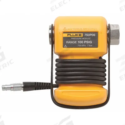 FLUKE Pressure Module: Dual, Dual, -15 psi Pressure Measurement - Min., NIST - Intrinsically Safe Pressure Modules