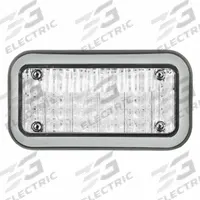 CODE 3 Perimeter Light: Emergency Vehicle Perimeter Light, White, 6 W Watt, Clear, LED, Permanent (MPN 45BZRV). Key specifications — Brand: CODE 3; Lens Color: Clear; Number of Flash Patterns: 20; Installation Type: Permanent; Operating Voltage: 12/24V DC.