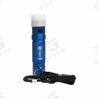 RAILHEAD GEAR Blue LED Safety Light: LED, 275 hr Max Run Time, 1 Brightness Levels, 1, Battery, Blue (MPN M15-B). Key specifications — attr652816: No; attr552128: RAILHEAD GEAR; attr873153: Disposable Batteries; attr873150: 1.