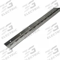 MONROE PMP Piano Hinge: Steel, 72 in Leaf Ht, 2 in Leaf Wd, Through Hole (MPN CB24020072GA). Key specifications — Material: Steel.