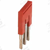 SCHNEIDER Bridge: Red (MPN NSYTRAL23). Key specifications — Compatible Manufacturer Model Number: NSYTRR22; Compatible with Product Type: TRH IDC Terminal Block; Brand: SCHNEIDER.