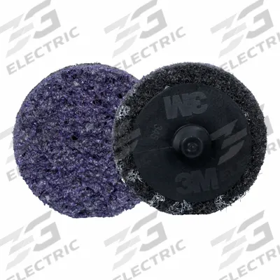 SCOTCH-BRITE Conditioning Disc: TR, 1 1/2 in Dia, Ceramic, Extra Coarse, HD-DR - Cool-Cutting Coating-Removal Discs for All Materials
