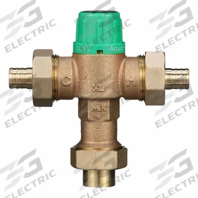 WILKINS Thermostatic Mixing Valve: 3/4 in Inlet Connection Size - Point-of-Use Mixing Valves