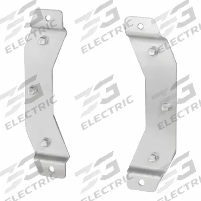 FEDERAL SIGNAL Surface Mount Bracket Kit: Polycarbonate - Backboxes for Alarm & Wall Fixture Covers