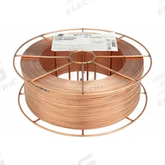 ESAB MIG Welding Wire: Carbon Steel, ER70S-6, 0.045 in, 33 lb, Steel Spool, Weld 70S-6 (MPN 321M116700). Key specifications — Brand: ESAB; Spool Type: Steel Spool; Tensile Strength (As Welded) (Merch): 75 ksi to 84 ksi; Yield Strength (As Welded) (Merch): 61 ksi to 70 ksi.