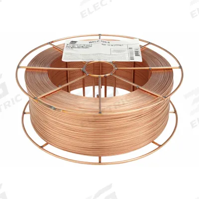 ESAB Welding Wire: Carbon Steel, ER70S-6, 0.045 in, 33 lb, Steel Spool - ER70S-6 MIG Welding Wire