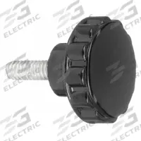 DAVIES Hand Knob: Fluted, Thermoset, 1/4"-20 Thread, 40 mm Thread Lg, 1.25 in Dia (MPN 3008CW). Key specifications — Brand: DAVIES.