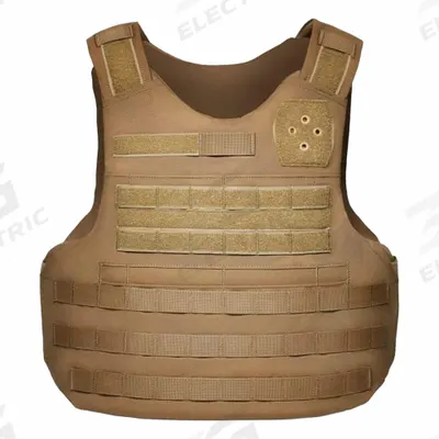 GH ARMOR SYSTEMS Body Armor Vest: Tan, Unisex, 500 Denier Cordura Nylon, Hard Plate - Tactical Plate Carrier Vests