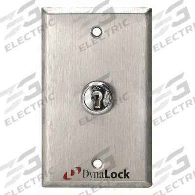 DYNALOCK Electromagnetic Key Switch: 125V AC (MPN 7050) - Accessories for Power Supplies