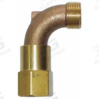 APPROVED VENDOR Hose Swivel: 3/4" MHT x 3/4" FNPT, Brass, 125 psi Max Working Pressure, 2.4 in Wd (MPN 4NDP3). Key specifications — attr1069071: 3/4" MHT x 3/4" FNPT; attr1069078: Brass; attr1069080: Hose Swivel.