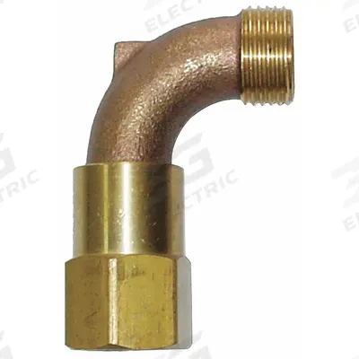 APPROVED VENDOR Hose Swivel: 3/4" MHT x 3/4" FNPT, Brass, 125 psi Max Working Pressure - Hose Swivels